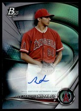 2022 Bowman Platinum Alejandro Hidalgo Top Prospect Auto LA Angels