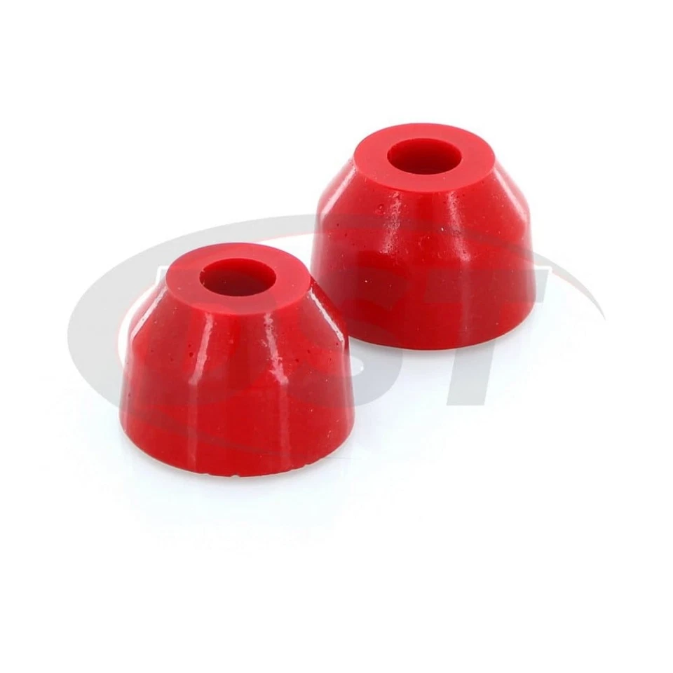 Botas Prothane Tie Rod End para BMW 2002tii 1971 1972 1973 1974 rojas | universales Foto 2 de 4