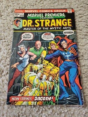 MARVEL PREMIERE 7 featuring Dr. Strange, Comics 1973