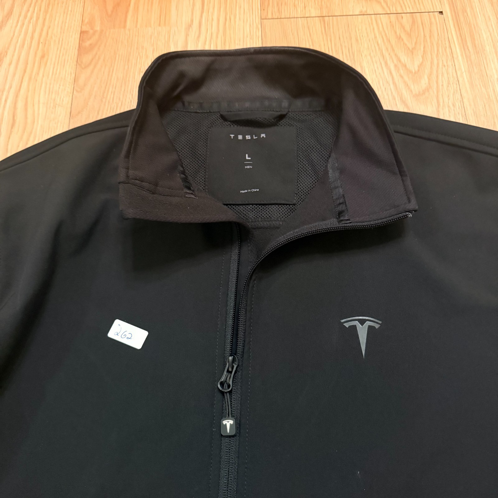 Tesla Black Full Zip Performance Jacket Men’s Lar… - image 2