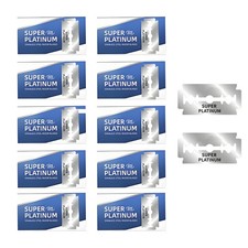 100 Count Double Edge Razor Blades- Men's Safety Razor Blades for Shaving - P...