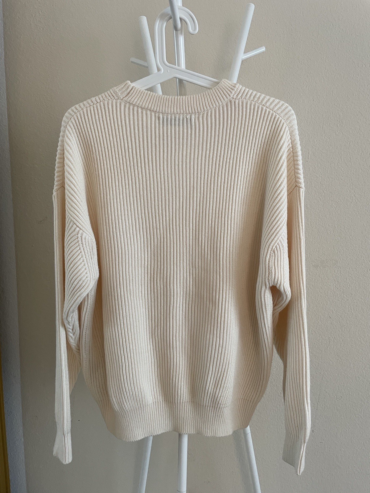 Zara Basic Knit Wool Blend Round Neck Sweater - S… - image 3