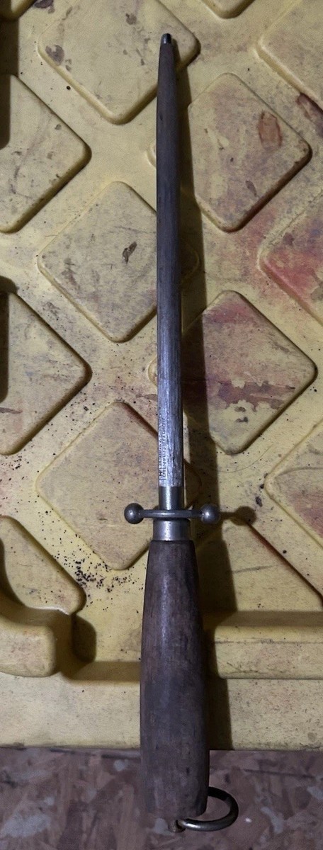 Vintage Zwilling J.A.Henckels Knife Sharpener 12'' Honing Rod