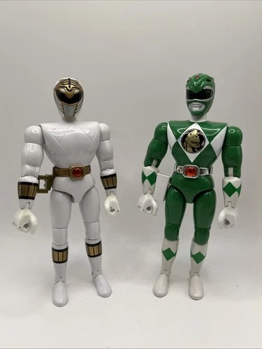 1993 Bandai Mighty Morphin Power Rangers  Ranger 8" Action Figure Vintage Lot 2