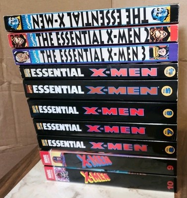 Marvel Essential Uncanny X-Men Lot Vol 1-10 TPB