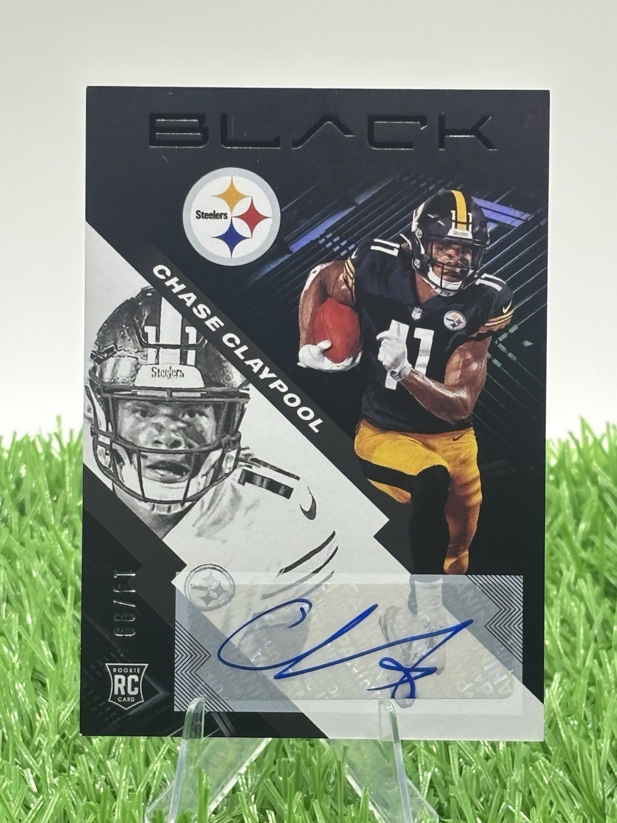 Chase Claypool Panini Black #127 Autograph