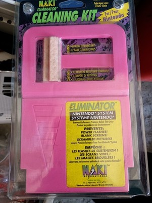 NEW NAKI Eliminator Cleaning Kit for all Sega Genesis Systems made 1,  2, 3,