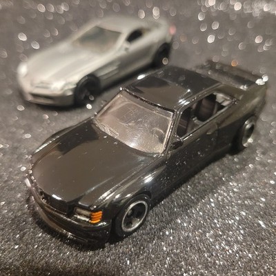 LOTof2 MERCEDES-BENZ DIECAST CARS: HOT WHEELS '89  560 SEC AMG & MB SLR McLaren