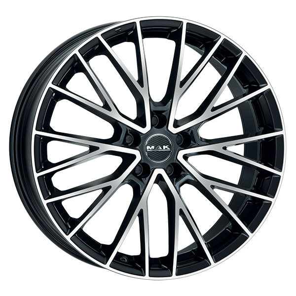 ALLOY WHEEL MAK SPECIALE FOR AUDI TTS ROADSTER 8.5X19 5X114,3 BLACK MIRROR GRC