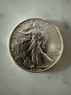 1947 d walking liberty half dollar Unc
