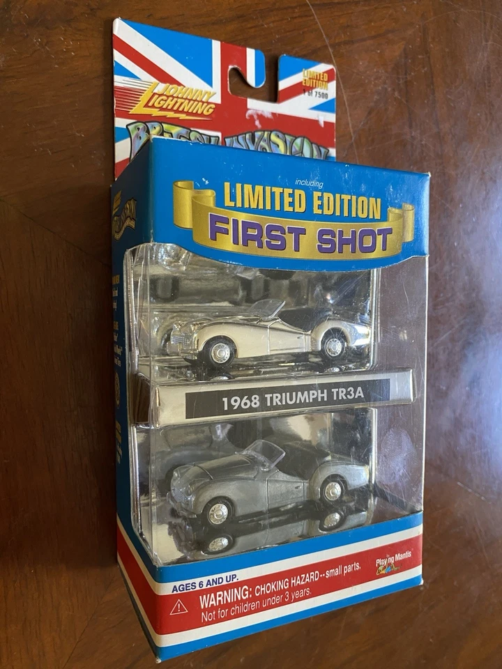 Johnny Lightning 1968 Triumph TR3A Limited Edition Twin Pack Mint & Boxed. - Image 2 of 4