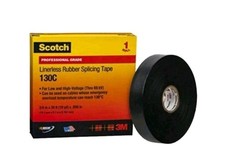 3M Scotch 130C Linerless Rubber Splicing Tape 3/4" X 30 ft 10 Yds X .030"