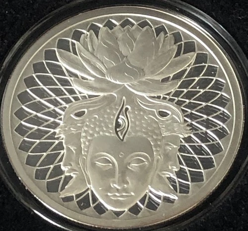2021 Silver Shield MASTERMIND 1 oz .999 PROOF Conscientia Low COA Box