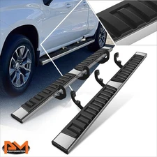 For 19-25 Silverado/Sierra Extended Cab 6.75" Side Step Nerf Bar Running Boards