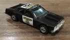 Hot Wheels Sheriff Patrol Black Short Decal Logo BW Blackwall Hong Kong 1982