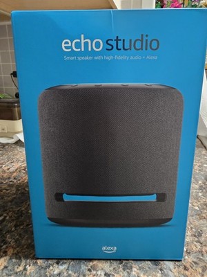Amazon Echo Studio チャコール箱付き Amazon Echo Studio Smart Speaker - Charcoal for sale online | eBay