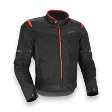 Veste Moto ACERBIS RAMSEY VENTILÉE 2.0 Noir, Rouge