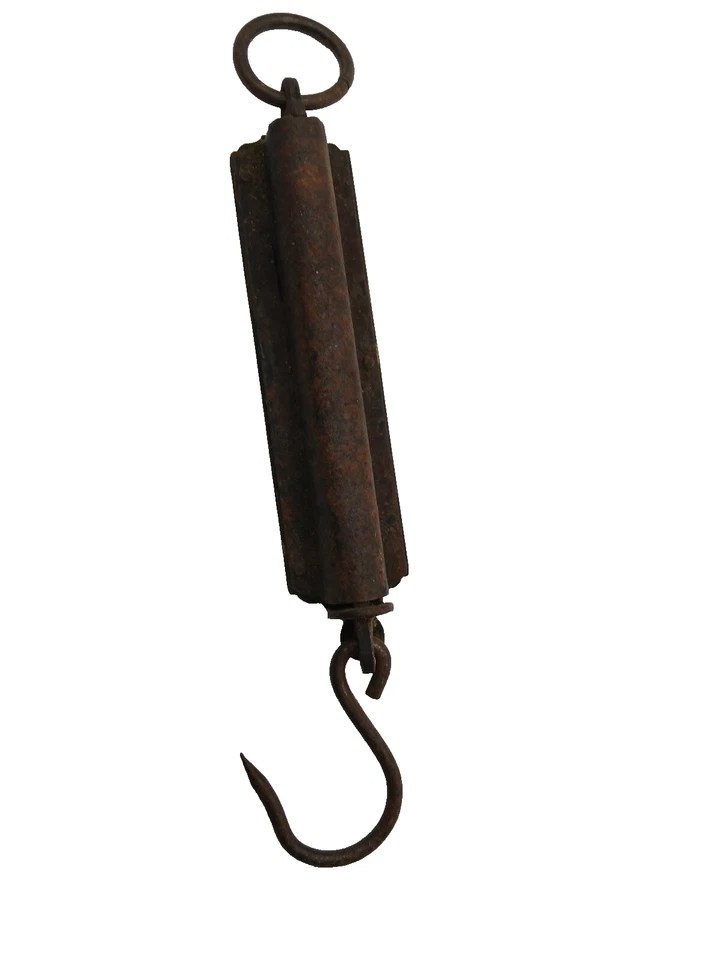 vintage SALTER'S POCKET BALANCE PATENT peson ancien 15 kg - Photo 4/4