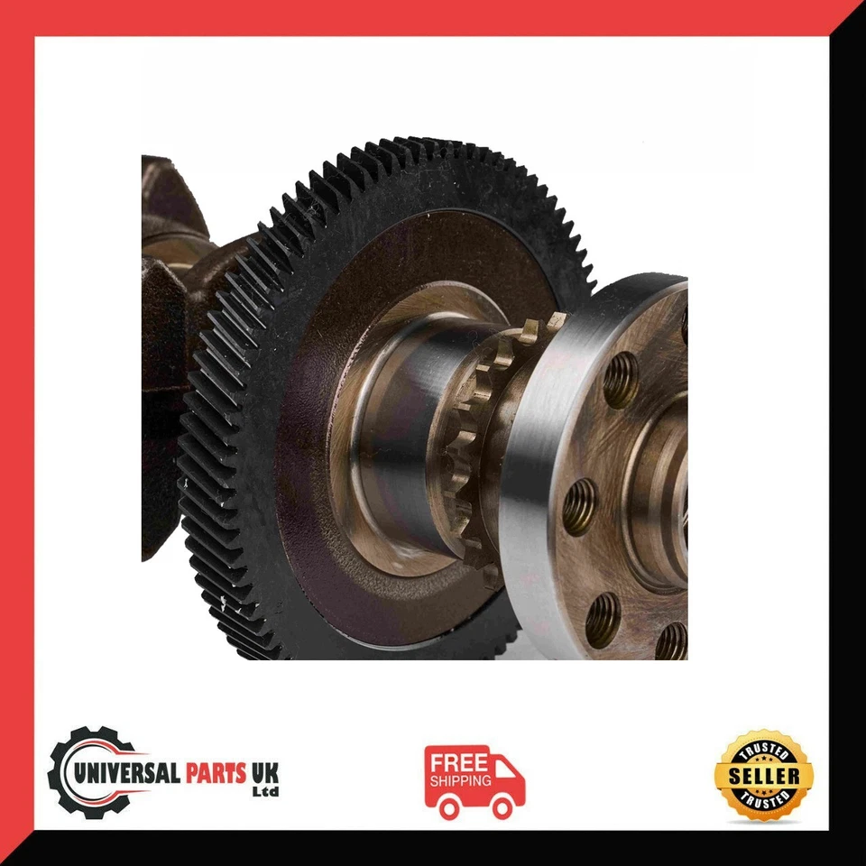 BMW & MINI 2.0 DIESEL CRANKSHAFT N47D20C N47C20A WITH GEAR - HIGH QUALITY - Image 3 of 4