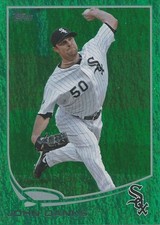 JOHN DANKS 2013 TOPPS EMERALD FOIL #150
