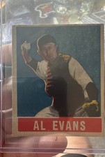 🤯💥💰1948-49 Leaf - Al Evans #22 (RC)💰🚨🚨