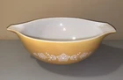 Vintage Pyrex #444 Butterfly Bowl Gold Cinderella Mixing Bowl 4Qt