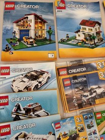LEGO CREATOR INSTRUCTION BOOK MANUAL ONLY LOT 31012 4894 31066 6913 31006 31058