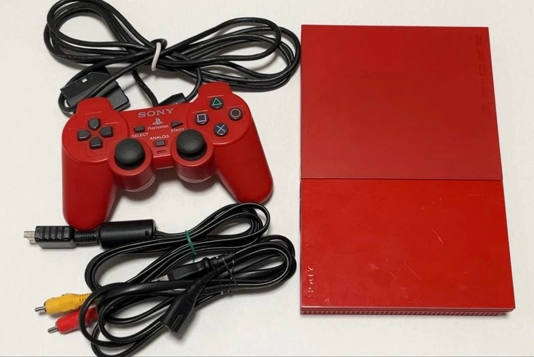Sony PlayStation 2 NTSC-J Red Video Game Consoles for sale | eBay