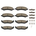 Front&Rear Ceramic Brake Pads for Dodge Ram 1500 2006-2010/Ram 1500 2011-2018