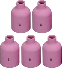 RIVERWELD TIG Gas Lens Alumina Nozzle Ceramic Cups Jumbo Large Diameter 57N75 6#