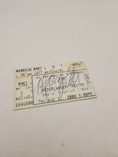 Vintage Rare Ticket RENT Musical NYC Nederland Aug, 31, 2000 Casted Signed