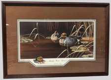 Lorraine Dey Muddy Water Retreat Ducks Signed Ltd Ed Remarque Print 444/750