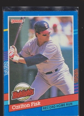 Carlton Fisk Cards Inserts Vintage Premium Collection LOOK