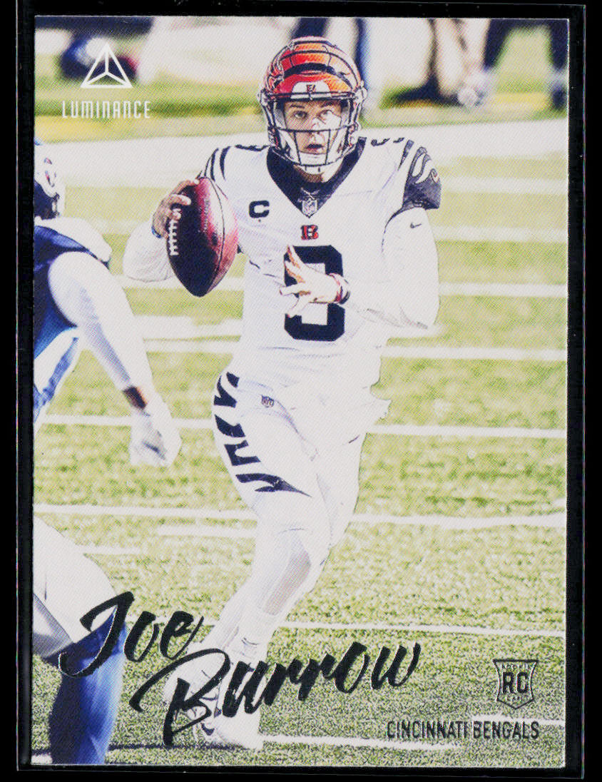 2020 Panini Chronicles #201 Joe Burrow Luminance Update Rookies