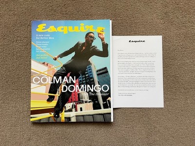 esquire magazine uk edition winter 2025 colman domingo subscription