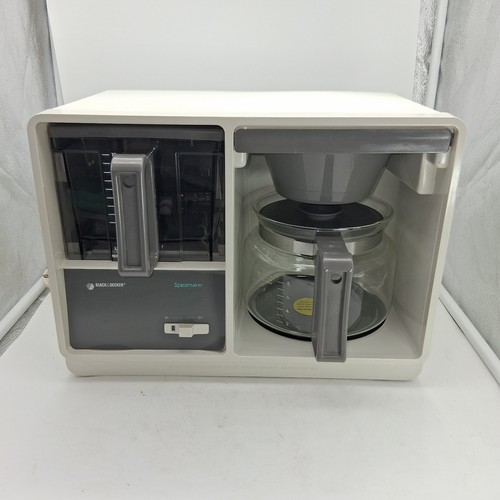 Vintage Black & Decker Spacemaker Unterschrank Tropf Kaffeemaschine **OHNE HALTERUNGEN**