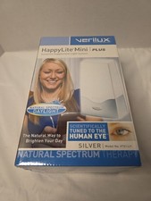 Verilux HappyLite Mini Plus Silver VT01JJ1        SKU 054 Brand New