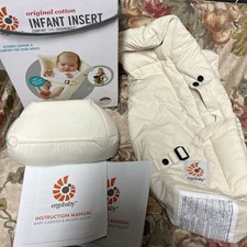 Ergobaby Infant Insert for Use with Any Ergobaby Carrier Natural Lightly Used