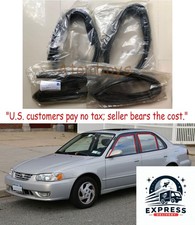 For Toyota Corolla Ee110 Ae110 Ae111 Rubber Window Glass Channel Felt Run Seal