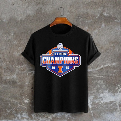 #ad Illinois Fighting Illini Music City Bowl Champions 2025 Tshirt $23.99