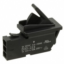 1 Pc Omron Electronics Inc-Emc Div D3D-223 Switch Detector Spst-Nc 1A 125V