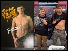 Jackson Drake Signed Matte Thirst Trap 8x10 Proof WWE ID Promo NXT EVOLVE AEW