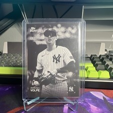 2025 Topps Black & White - Anthony Volpe New York Yankees Base Set #039