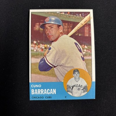 1963 Topps - High # Cuno Barragan #557