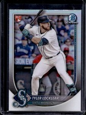 Tyler Locklear 2025 Bowman Chrome #93 Red Rookie Logo Qty Available