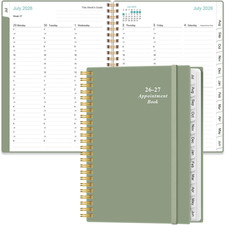 2026-2027 Appointment Book Planner - 2026-2027 Daily Hourly Planner from July