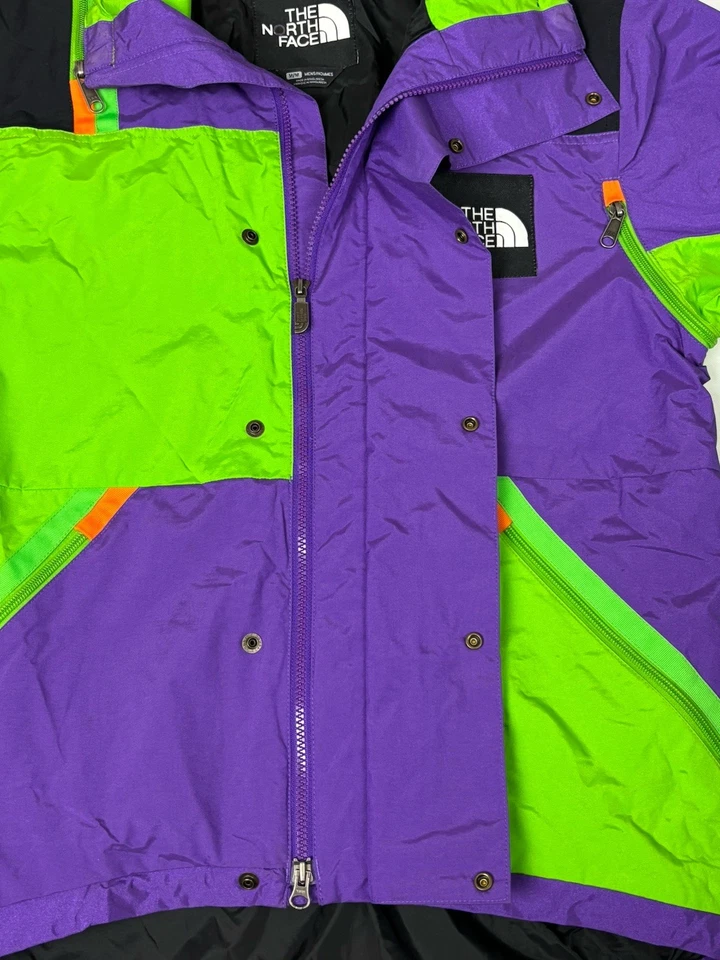 复古 The North Face 夹克 Tonar Rage 男式中号外套色块 90 年代罕见 — 第 4/4 张图片