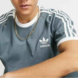 adidas adicolor Classics 3-Streifen T-Shirt - Blau | adidas Deutschland