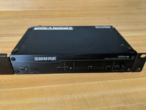 Shure equalizadores de sinal