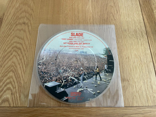 Slade-Okey cokey.7" picture disc. - Picture 2 of 2